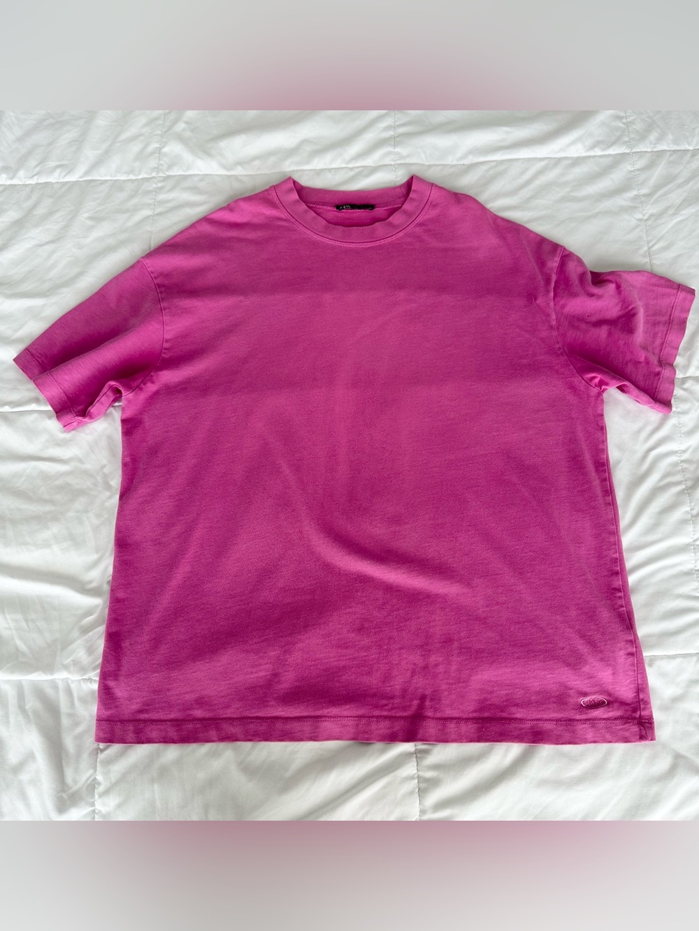 Zara Pink Oversized T-Shirt